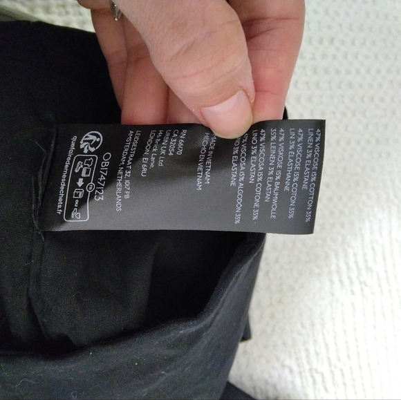 Anthropologie Maeve Square Neck Crop Tank in Black Size XS - Picture 8 of 8